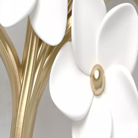 Niestandardowe dowolny rozmiar murale tapety 3D Stereo biała ściana kwiatów malowanie tv do salonu Sofa sypialnia ściana tła Papel De Parede 5